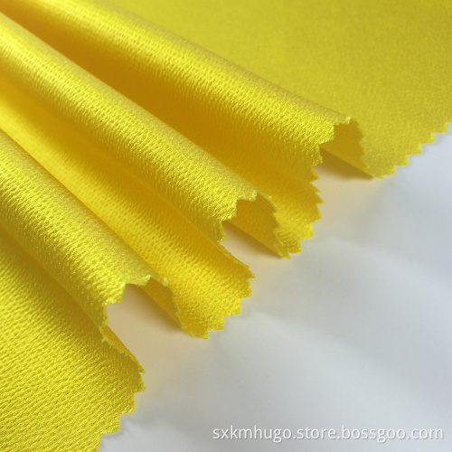 Polyester Woven Bubble Silk Satin Recycle Fabric